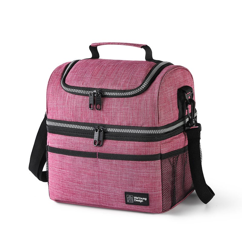 Double Layer Insulated Lunch Bag - Thermal Cooler for Picnic and Office - Image 4