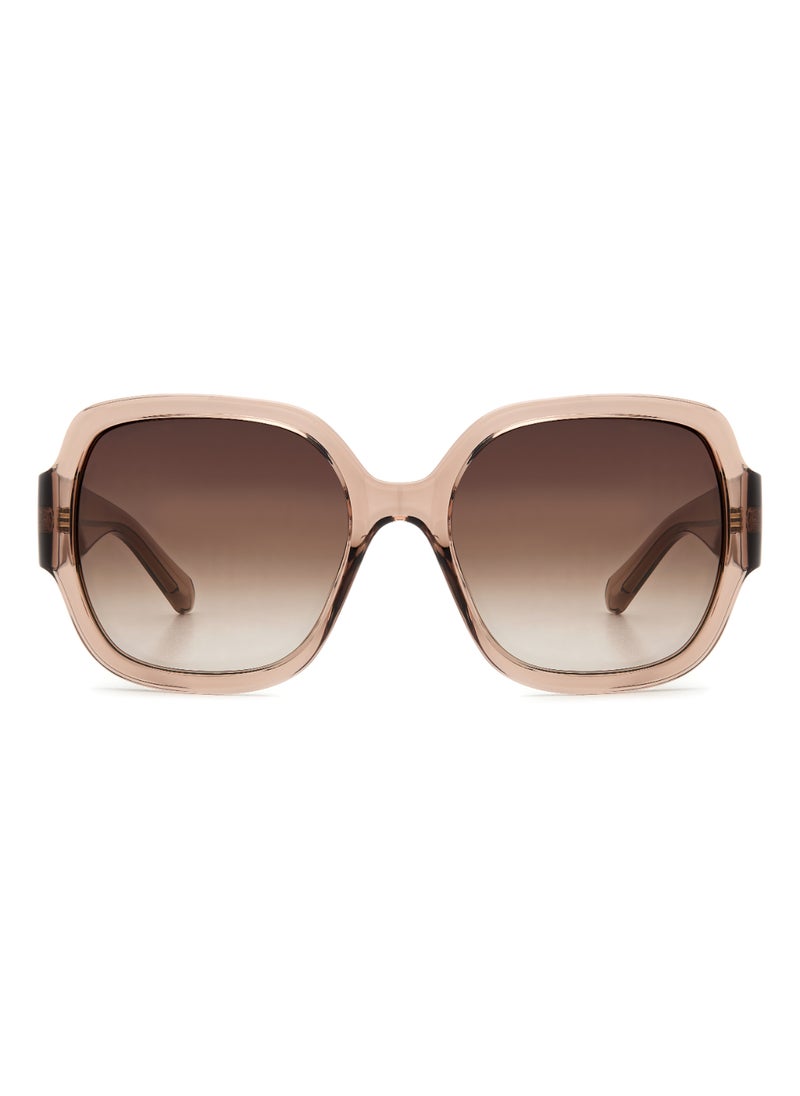 FOSSIL Women's Uv Protection Square Shape  Sunglasses Fos 3151/G/S Brown 53 - Lens Size: 53 Mm - Crysbeige  - Image 3