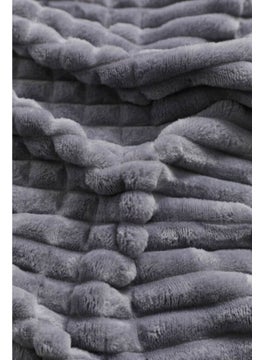 MERINOS Modern Line 3 Piece Blanket Set - Gray (Boxed Dowry)  - Image 3