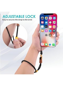 Zoreya 3 Pcs Hand Wrist Strap Lanyard, Adjustable Phone Wrist Straps, for Cameras USB Flash Drives Keys ID Name Tag Wallet  - Image 3
