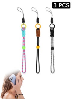 Zoreya 3 Pcs Hand Wrist Strap Lanyard, Adjustable Phone Wrist Straps, for Cameras USB Flash Drives Keys ID Name Tag Wallet  - Image 1