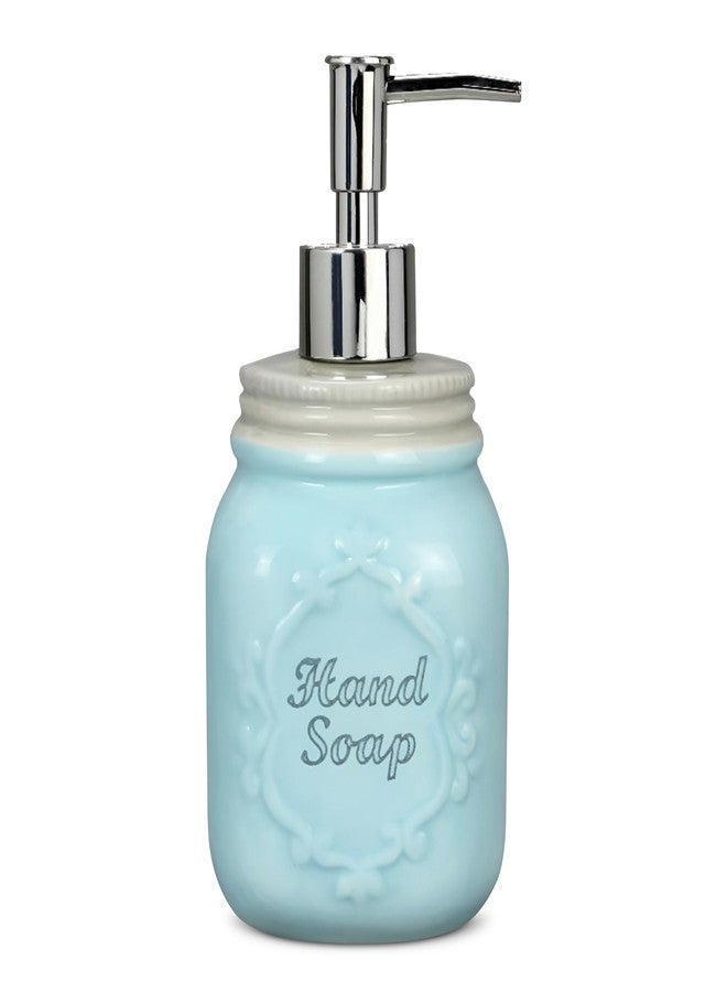 YOUNGS Young's Inc 3.25"x3.25"x7" Ceramic Hand Soap Lotion Dispenser - Image 1