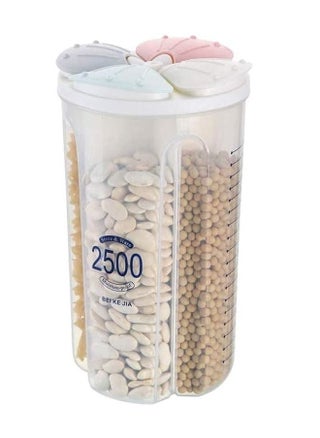 شفاف 2500 مل دائري