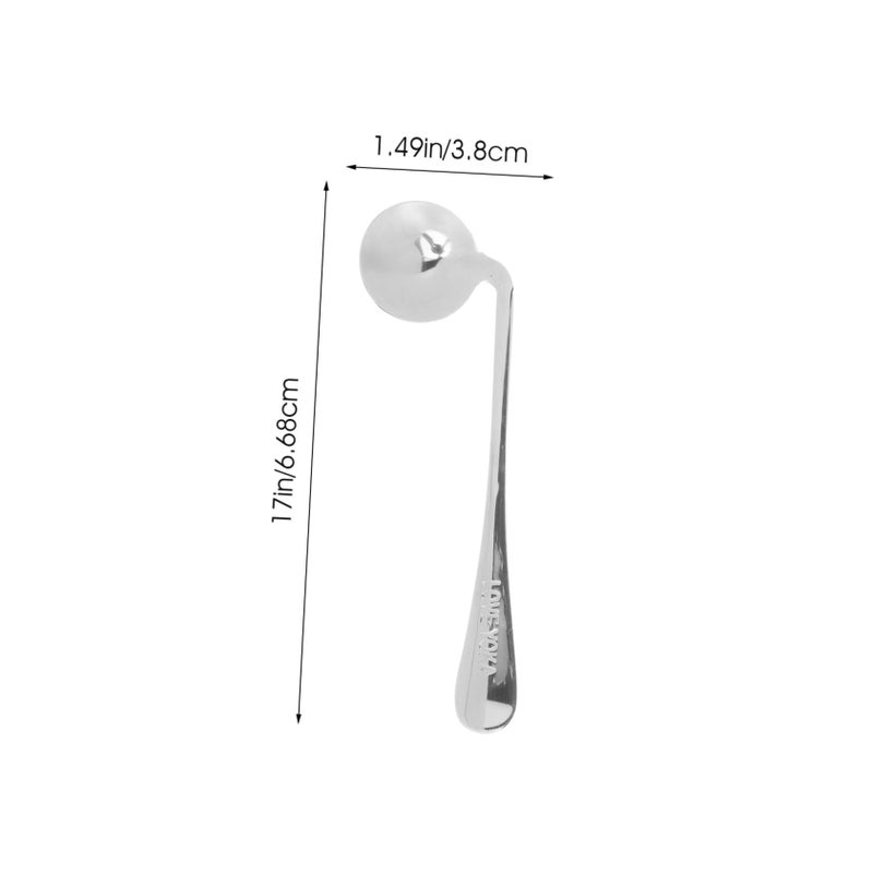 Adaptive Stainless Steel Spoon Elderly Self Feeding Non Slip Portable 17cm - Image 5