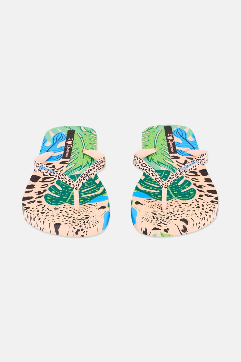 Ipanema Women Animal Print Slip On Slippers, Multicolor - Image 4