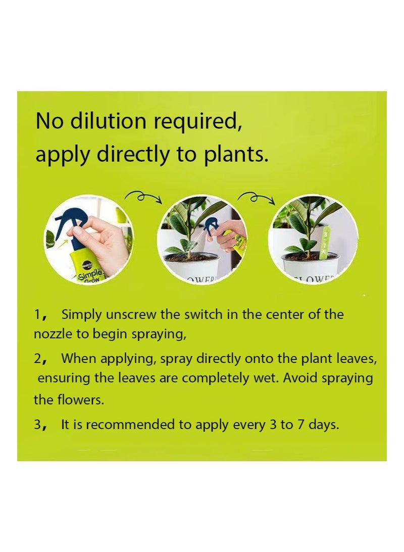 Miracle-Gro 236ml Simple Grow Diluted Plant Nutrient Solution，Nutrients and growth promoters suitable for all plants - Image 3