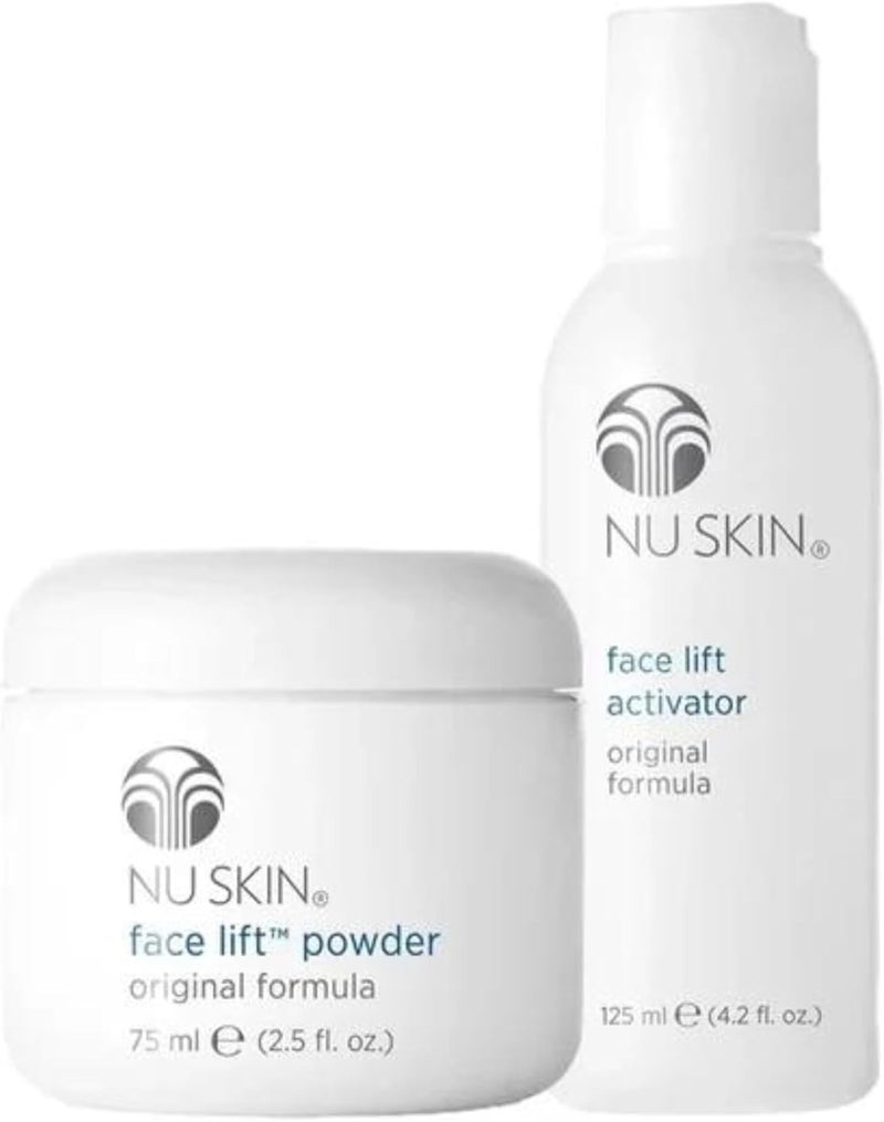Nu Skin Face Lift with Activator - Original Formula - 2.6 Oz Powder & 4.2 Oz Activator - Image 1