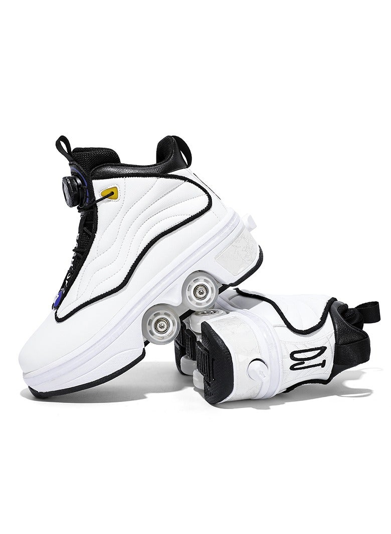Loquat Roller Skates Shoes with Wheels - Image 1