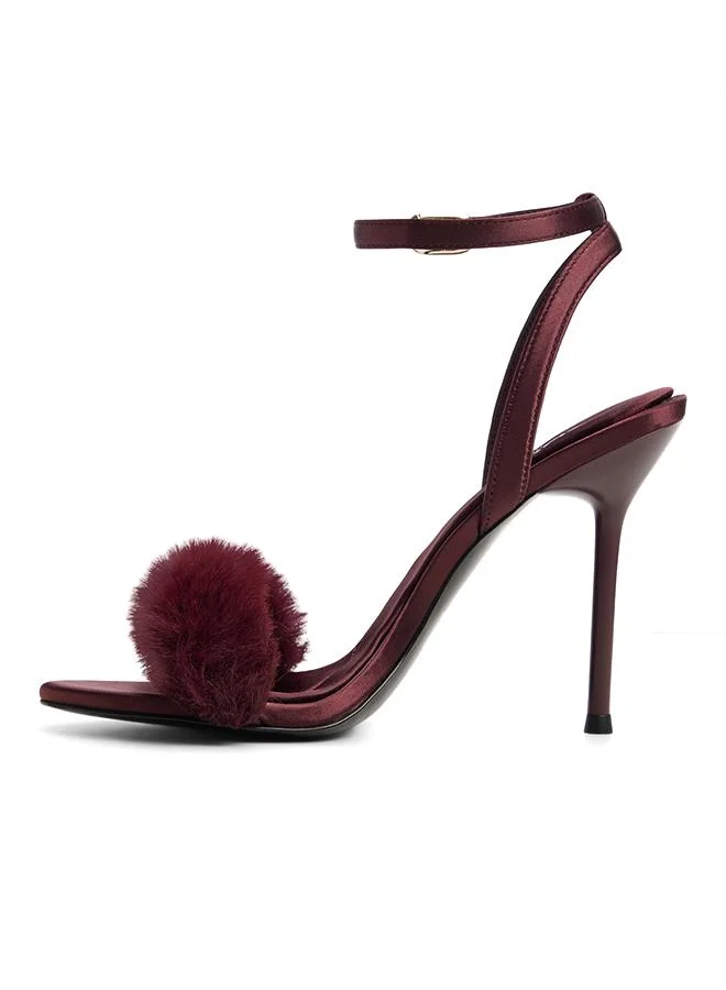 Aldo  Marilou Ladies Red Heeled Sandals for Women | Best Price UAE