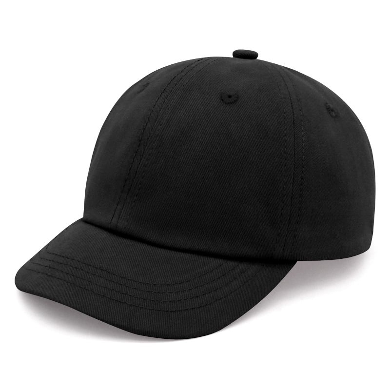Sarfel Boy Hats 12-18 Months Toddler Baseball Cap Snapback Hat Black - Image 1