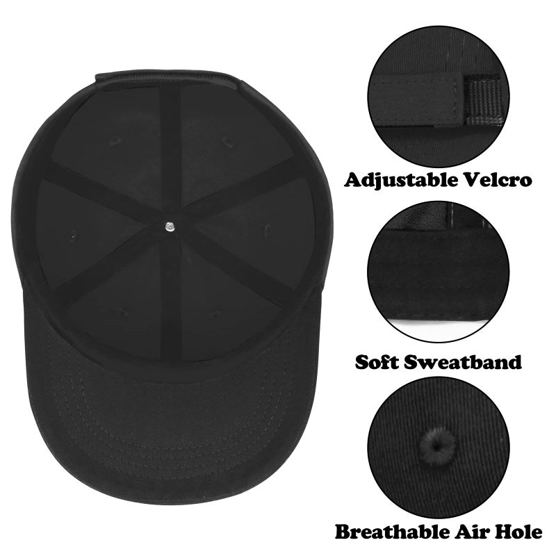 Sarfel Boy Hats 12-18 Months Toddler Baseball Cap Snapback Hat Black - Image 4