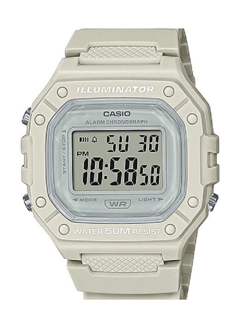 Resin Digital Wrist Watch W-218HC-8AVDF