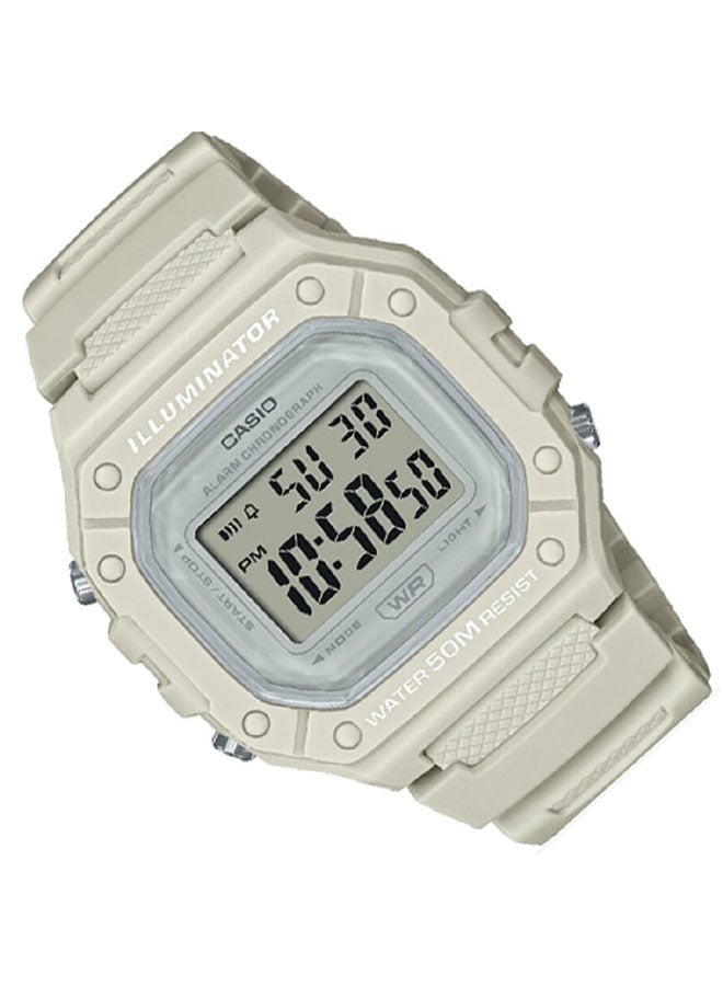 CASIO Resin Digital Wrist Watch W-218HC-8AVDF - Image 2
