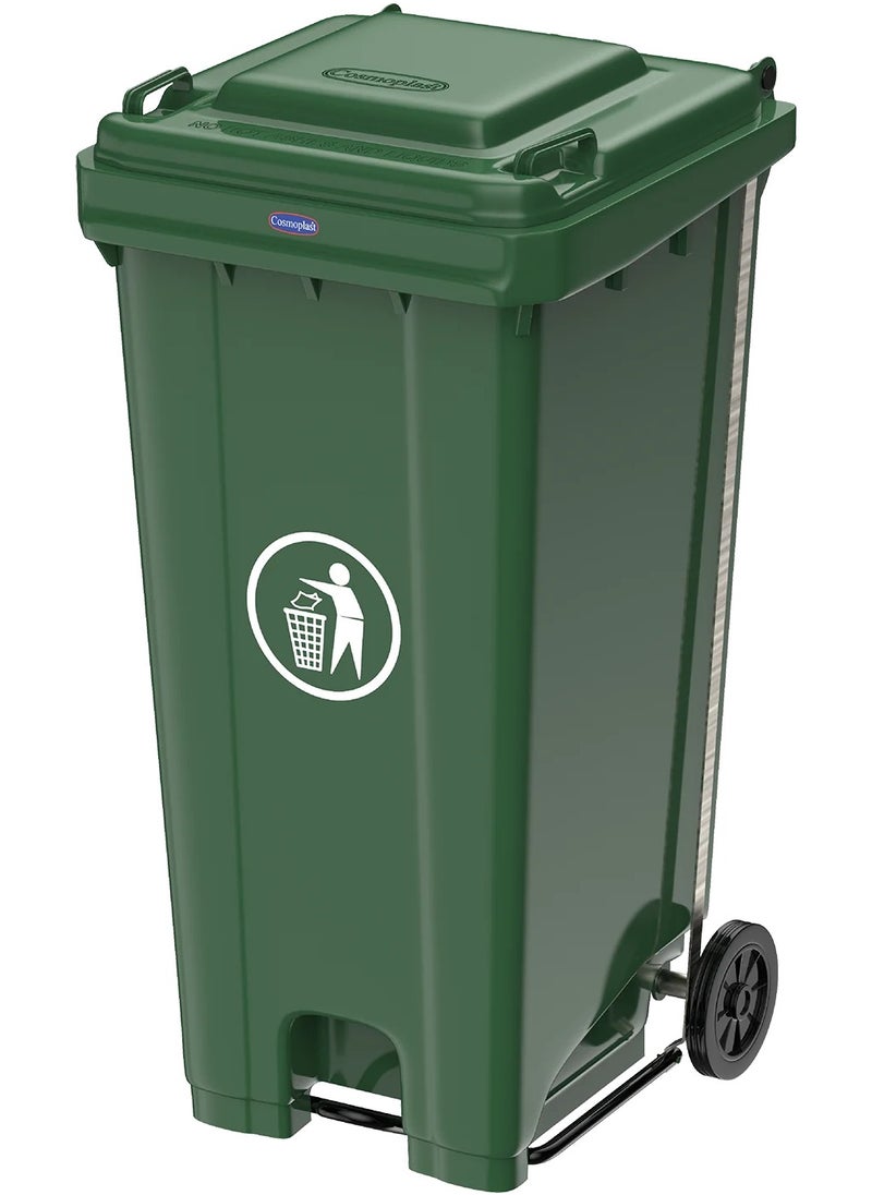 Cosmoplast Cosmoplast 240L Industrial Waste Bin with Wheels  - Image 1