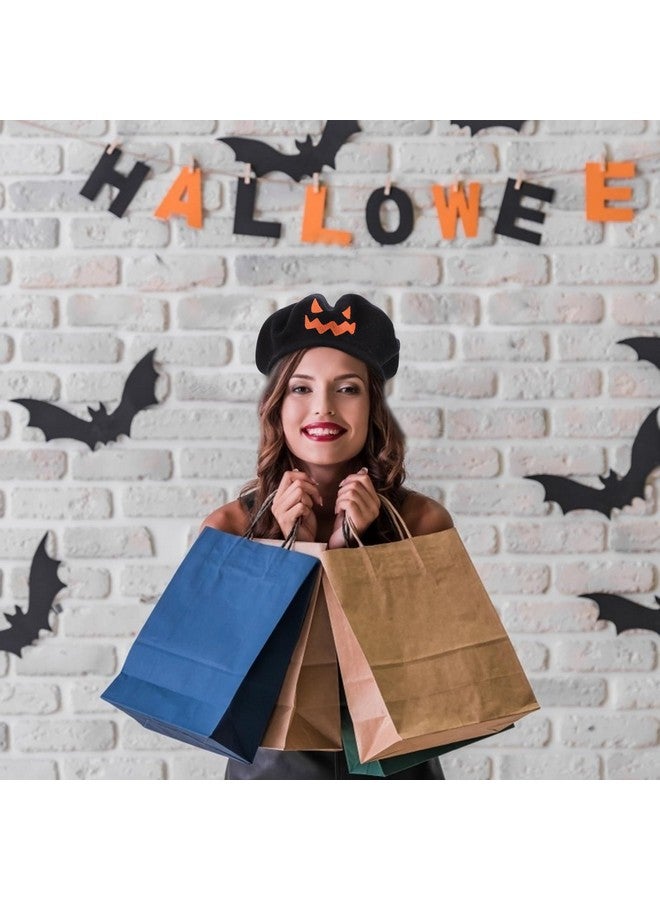 KESYOO KESYOO Halloween Party Hat Creative Pumpkin Beret Hat French Style Lightweight Casual Classic Orange Cap Jack- O- Lantern Costume Accessories for Halloween Party Favor Black - Image 5