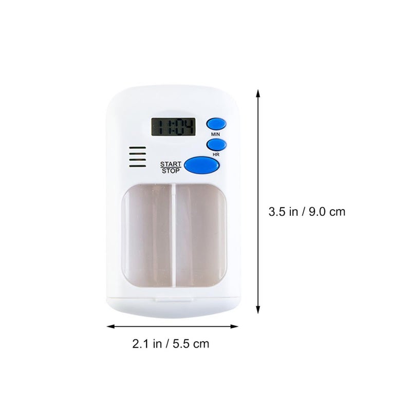 Smart Pill Organizer 7 Day Weekly Electronic Reminder Timer Portable Travel Box - Image 3
