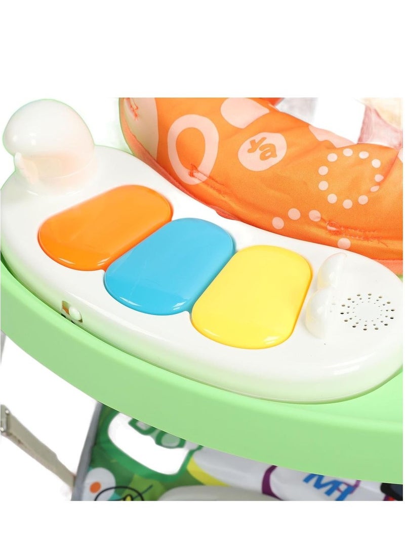 Little Learners 3-In-1 Jumper & Walker Activity Center - Jungle  - Image 3