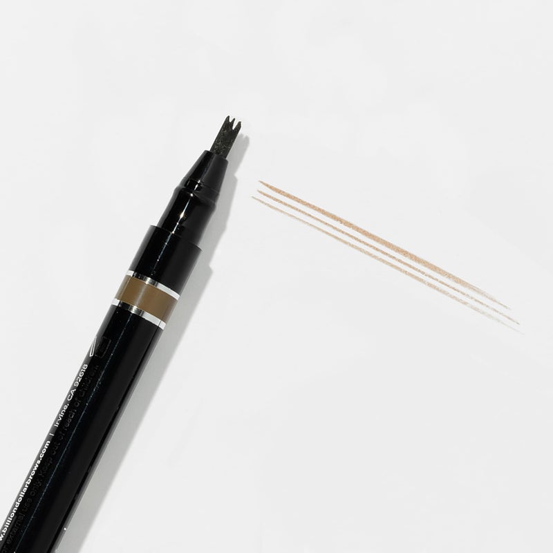 Billion Dollar Brows bdb Microblade Effect: Brow Pen - Waterproof, Smudge-Proof, Long Lasting, Blonde - Image 4