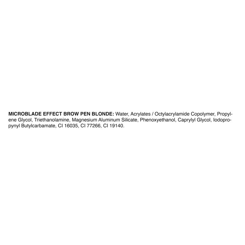 Billion Dollar Brows bdb Microblade Effect: Brow Pen - Waterproof, Smudge-Proof, Long Lasting, Blonde - Image 5