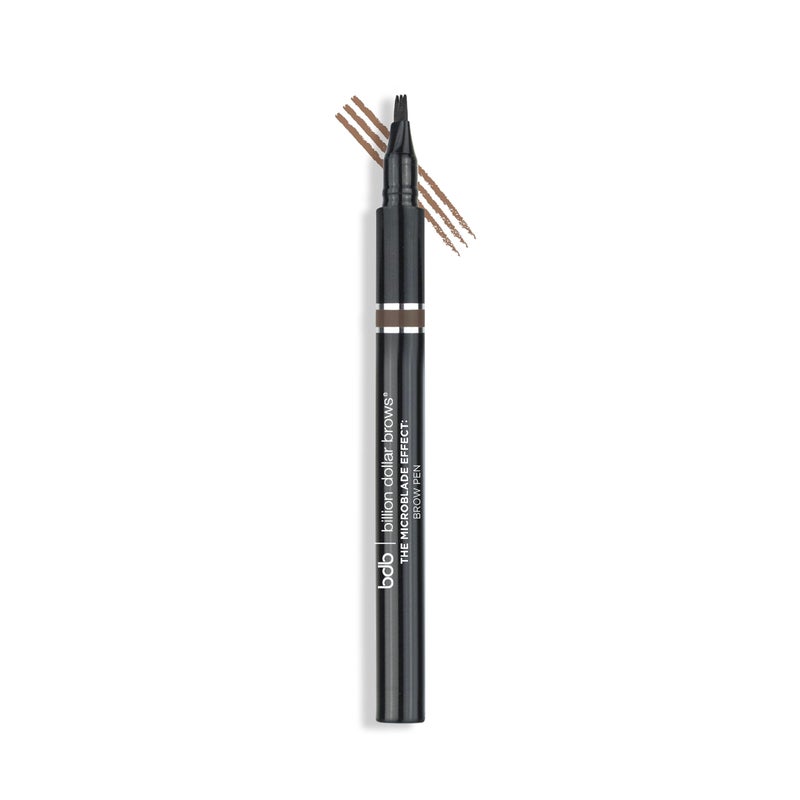 Billion Dollar Brows bdb Microblade Effect: Brow Pen - Waterproof, Smudge-Proof, Long Lasting, Blonde - Image 1