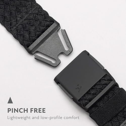 Arcade The Futureweave Unisex Vapor Belt 4 Way Repreve Stretch Webbing NonMetal Travel Friendly A2 Buckle Black - Image 3