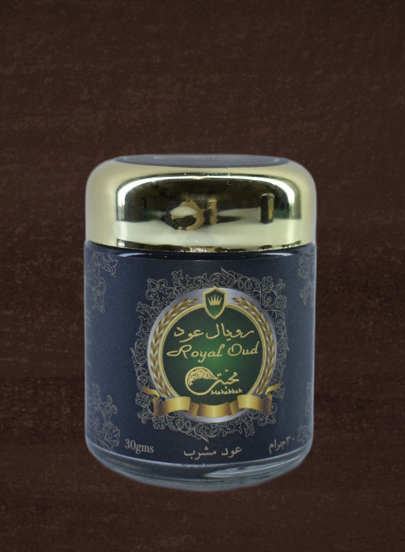 محبة دهن عود رويال 30جم - Image 1