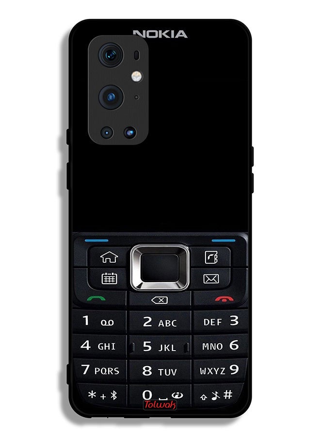Tolwak OnePlus 9 Pro 5G Protective Case Cover Old Phone Pattern - Image 2