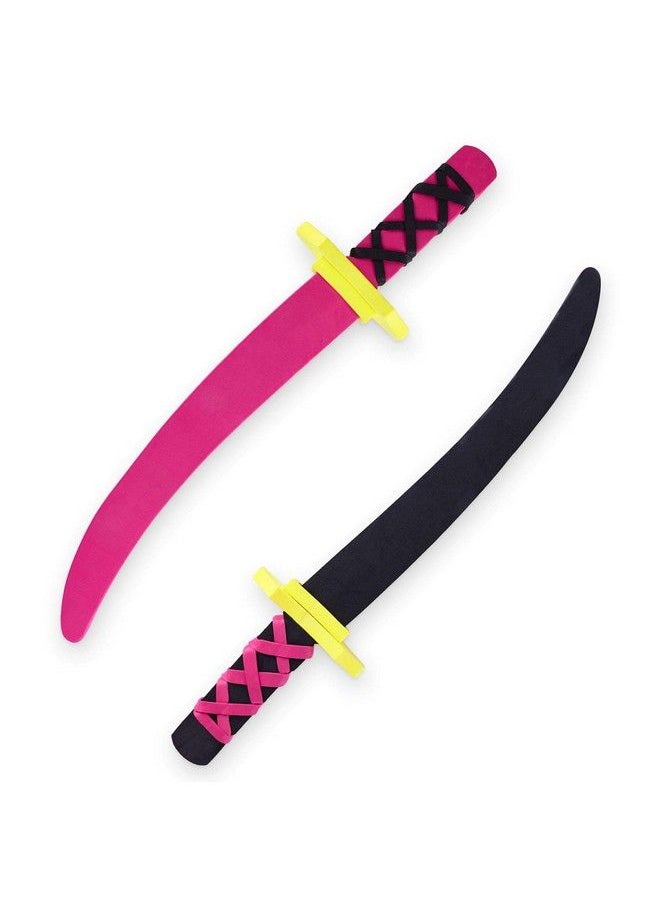 Super Z Outlet Lightweight Safe Soft Foam Toy Swords Ninja Pirate Style With Handle For Party Favors Children Games & Activities (6 Pack)  - Image 4