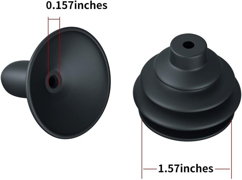 BIAQI Jazzy Power Chair Parts Wheelchair Cover Electric Wheelchair Joystick Knob Fits GC, VSI, VR2, and Remote Plu Black - Image 3