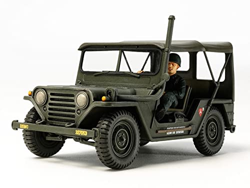 Tamiya 300035334135 US M151A1 Transport Vehicle Vietnam Green - Image 1
