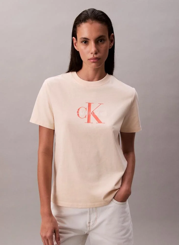 كالفن كلاين جينز Graphic Crew Neck T-shirt