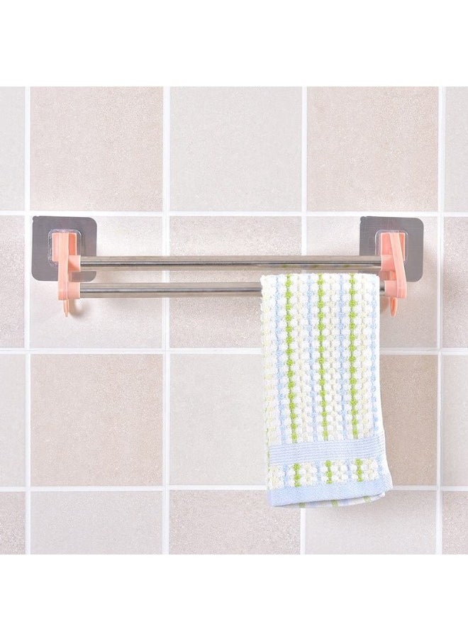 Generic SEAMLESS LONG TOWEL RACK 50*15CM - Multicolour  - Image 2
