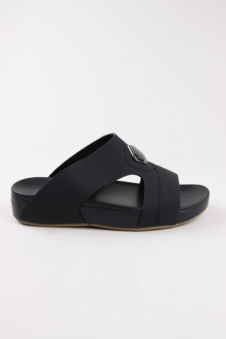 Viny Viny Traditional Arabic Sandals for Men – Comfortable Slip-On Design – Everyday Wear – Black, White, Coffee