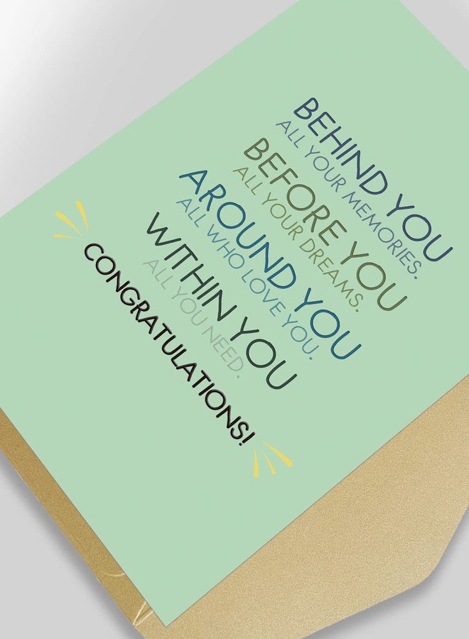 Spercy Graduation Card For Him or Her, Congratulations Card, High School or College Graduation Card, Medical Student or Nursing School Grad Gift Card - Image 4