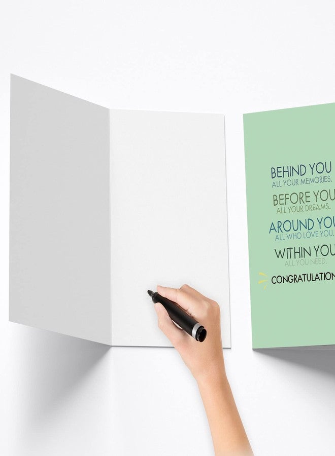 Spercy Graduation Card For Him or Her, Congratulations Card, High School or College Graduation Card, Medical Student or Nursing School Grad Gift Card - Image 3