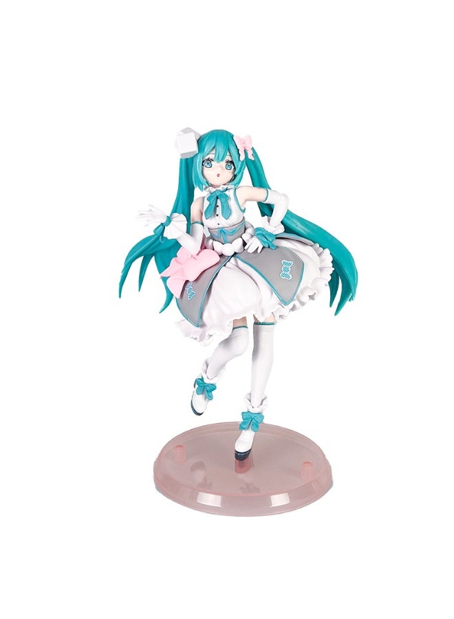 هالامودو هاتسون ميكو النجوم المتلألئة حلوى : نموذج لطيف فتاة أنيمي اليدوية المستخدمة لتزيين سطح المكتب والهدايا للفتيات - Image 1