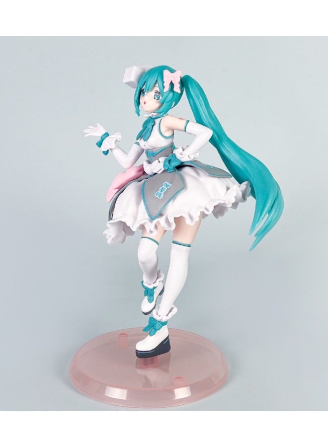 هالامودو هاتسون ميكو النجوم المتلألئة حلوى : نموذج لطيف فتاة أنيمي اليدوية المستخدمة لتزيين سطح المكتب والهدايا للفتيات - Image 5