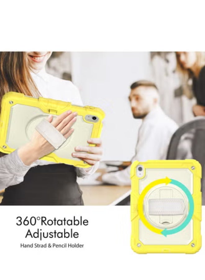 GULFLINK Back Cover Protect Case for iPad 10th 10.9 inch 2022(A2757/A2777 ) Yellow - Image 2