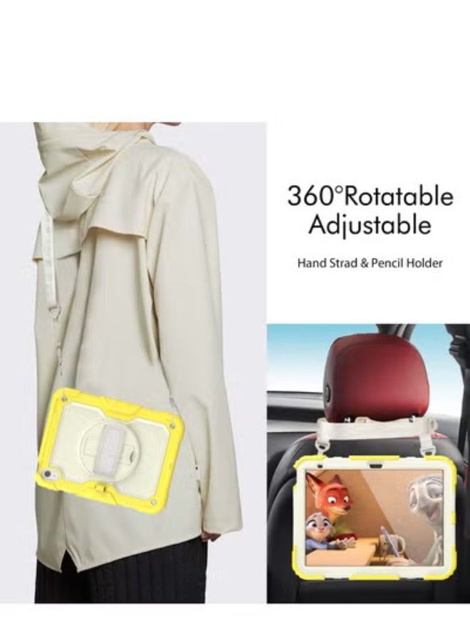 GULFLINK Back Cover Protect Case for iPad 10th 10.9 inch 2022(A2757/A2777 ) Yellow - Image 3