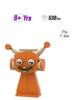 Y&D Sprunki  Building Blocks Toys Set 538 Pieces for Game Model Toys Ideas Collectible Building Bricks Birthday Gift For Kids 