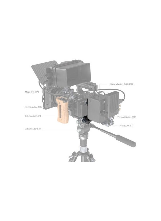 SMALLRIG - SmallRig Compact V-Mount Battery Mounting System 4064 - Image 1