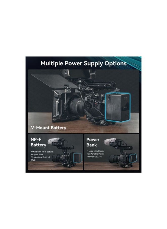 SMALLRIG - SmallRig Compact V-Mount Battery Mounting System 4064 - Image 1