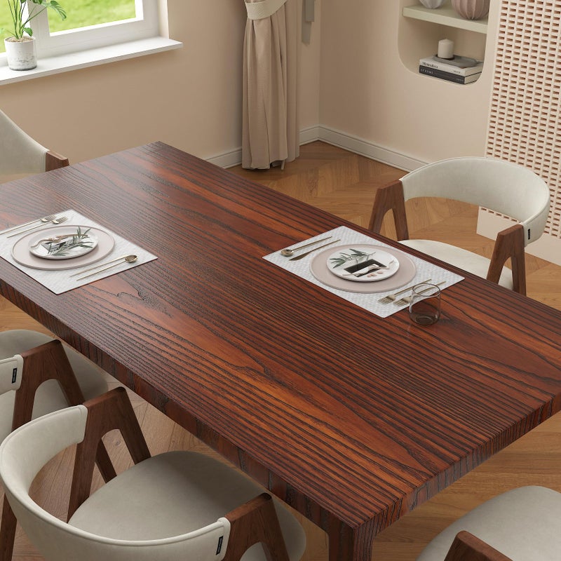 ICOOP Wood Wallpaper Peel and Stick Wood Contact Paper for Countertops Contact Paper Peel and Stick Countertops Waterproof Cabinet Covering Textured Wallpaper for Kitchen Desk Vinyl Wrap 15.8"Ã—120" - Image 3