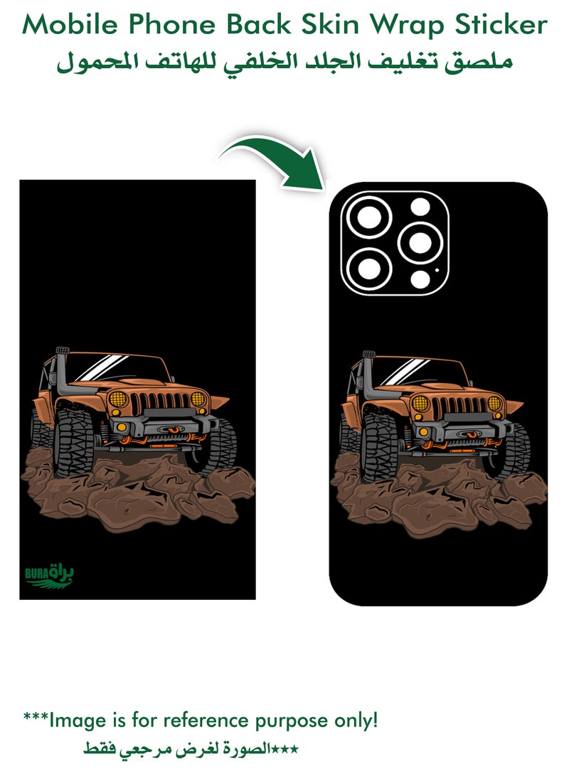 BURAQ - Motorola Edge 40 Mobile Phone Back Skin Wrap Sticker - ( Not A Case Cover ) - Image 1