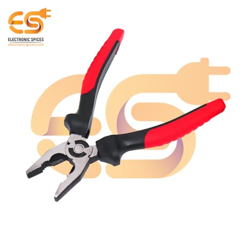 Electronicspices Electronic Spices Combo of 8 Inch Combination Plier with 140mm Electrical Screwdriver Tester (Combo of Plier & Tester Screwdriver) - Image 2