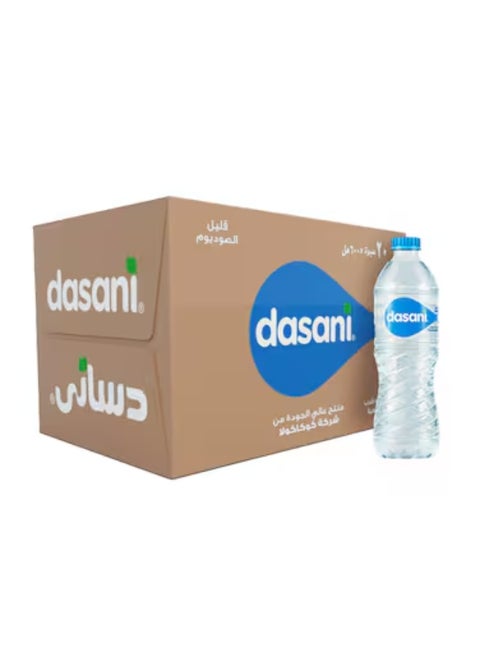 Natural Drinking Water 600ml - Pack of 20