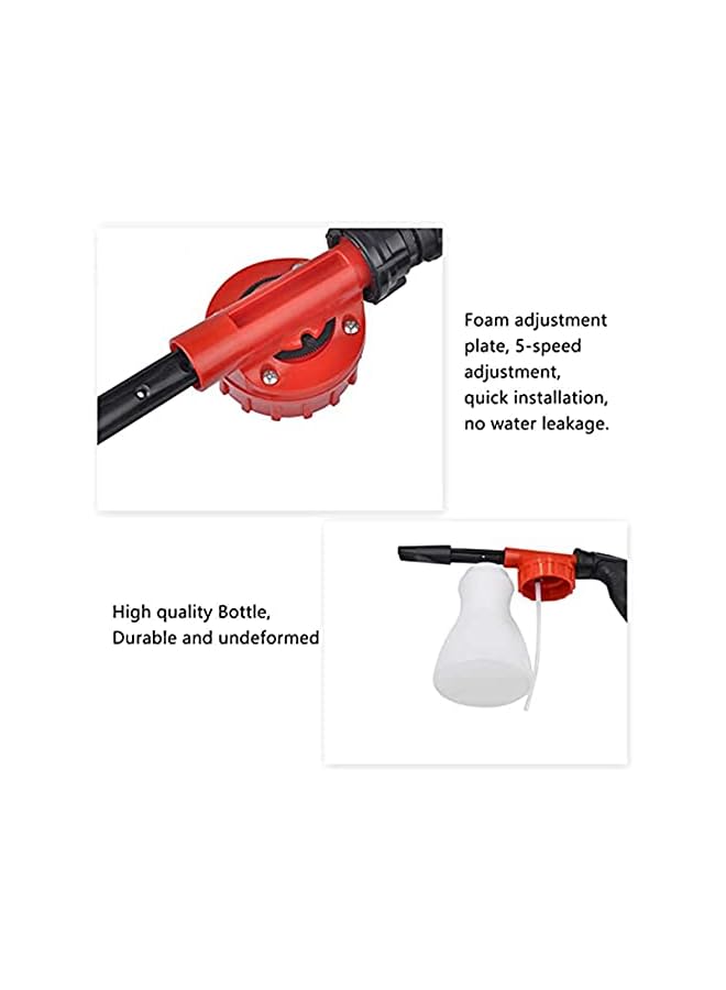 PROMASS promass Water Pressure, promass Best Care for Car, Car Wash Foam Gun, Adjustable Hose Wash Sprayer with Adjustment Ratio Dial Foam Blaster, Foam Cannon Attaches for Any Garden Hose - Image 4