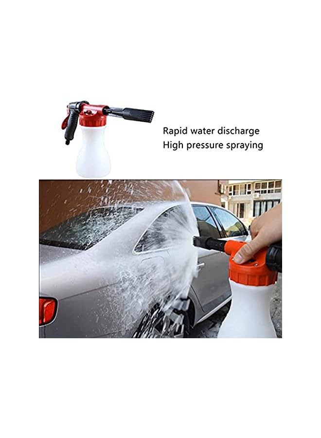 PROMASS promass Water Pressure, promass Best Care for Car, Car Wash Foam Gun, Adjustable Hose Wash Sprayer with Adjustment Ratio Dial Foam Blaster, Foam Cannon Attaches for Any Garden Hose - Image 5