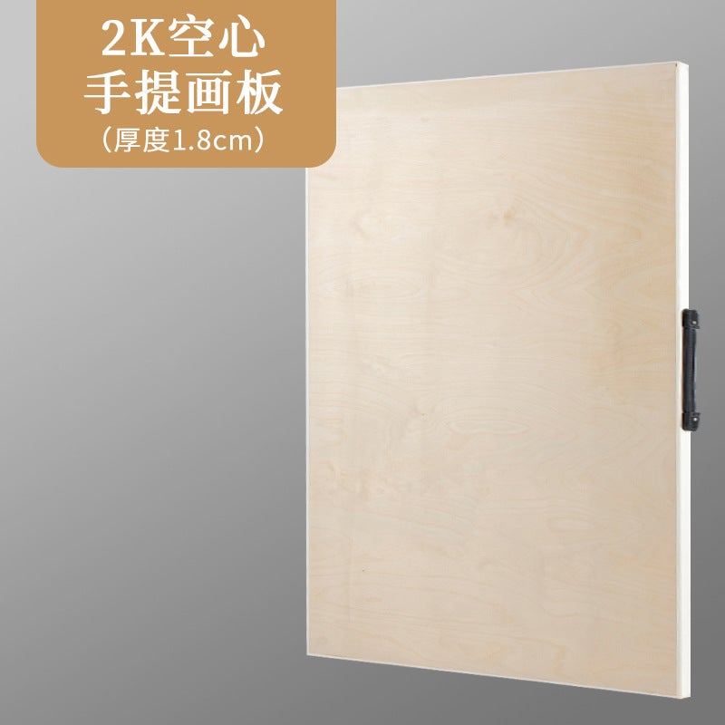 Solid Wood Yellow Pine Display Stand Wooden Liftable Sketch Easel Poster Display Advertising Stand Oil Easel - Image 1