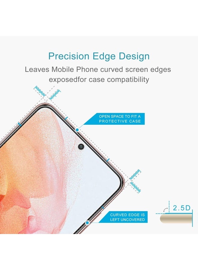 HuHa Case Cover 50 PCS 0.18mm 9H 2.5D Tempered Glass Fingerprint Unlock Film For Samsung Galaxy S21 5G - Image 3